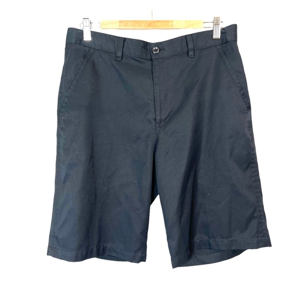 Izod Golf Performance Shorts Black 32 - Picture 1 of 6